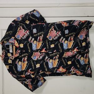 Route 66 Graphic High Surf Button-Up Shirt